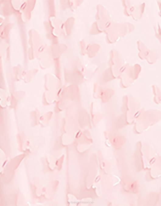 Betsey Johnson kvinner 4B8F268 klær vakker sommerfugl maxi kjole rosa