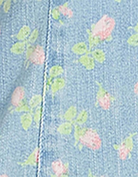 Betsey Johnson kvinner 4B8F278 klær denim elsker bustier minikjole blå