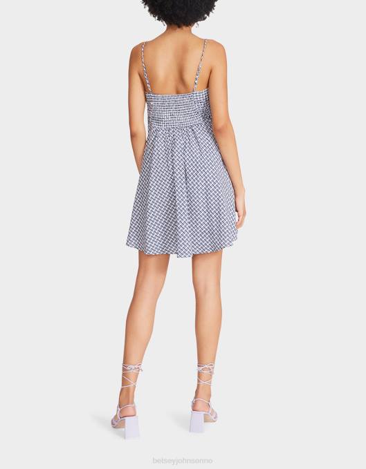Betsey Johnson kvinner 4B8F286 klær bella frocked dot minikjole multi