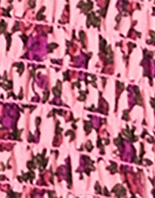 Betsey Johnson kvinner 4B8F294 klær vintage ditsy floral stroppeløs minikjole rosa
