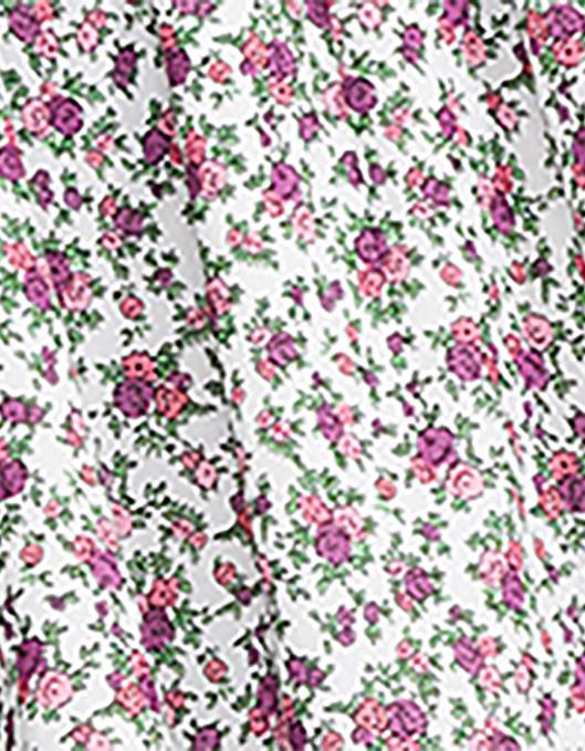 Betsey Johnson kvinner 4B8F300 klær vintage ditsy floral mini kjole hvit multi