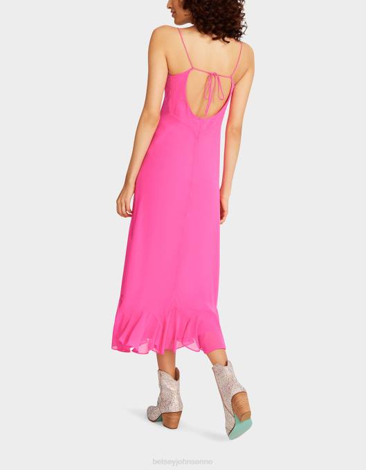 Betsey Johnson kvinner 4B8F301 klær litt bling slip kjole rosa