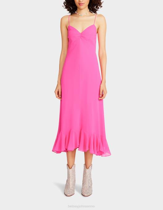 Betsey Johnson kvinner 4B8F301 klær litt bling slip kjole rosa