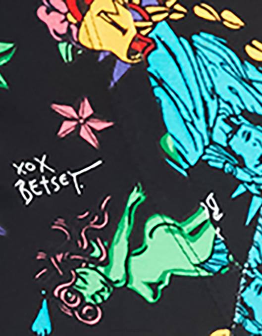 Betsey Johnson kvinner 4B8F287 klær 80th bash andre hud legging tatovering tatovering pri