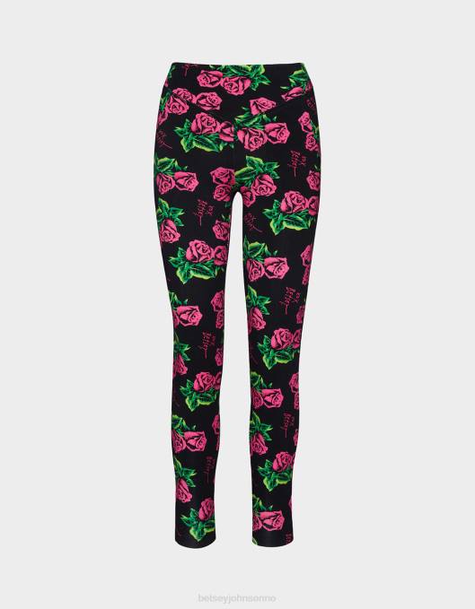 Betsey Johnson kvinner 4B8F306 klær 80th bash second skin leggings rose
