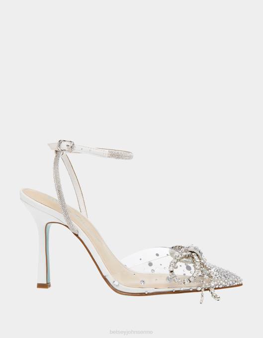 Betsey Johnson kvinner 4B8F102 sko drea hvit