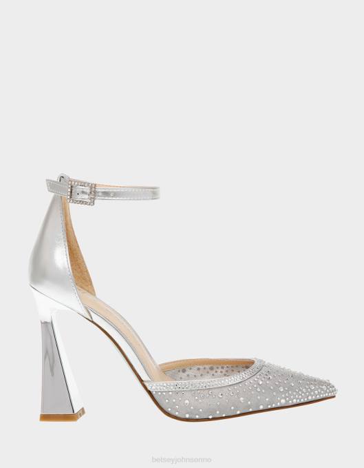 Betsey Johnson kvinner 4B8F29 sko bratsj sølv