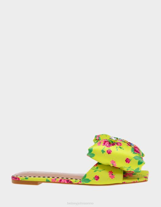 Betsey Johnson kvinner 4B8F117 sko tusenfryd-g sitron