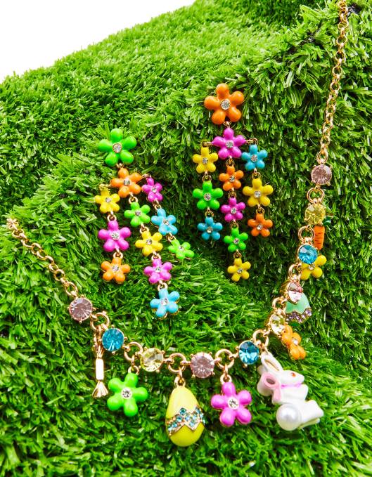 Betsey Johnson kvinner 4B8F350 smykker hunny bunny sjarm armbånd multi