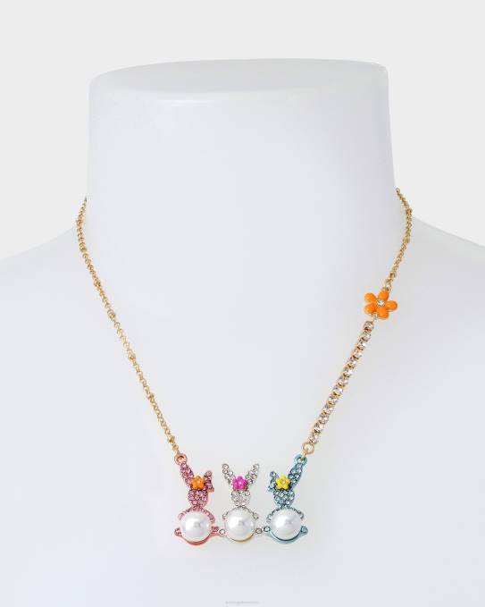 Betsey Johnson kvinner 4B8F347 smykker hunny bunny bar kort anheng multi