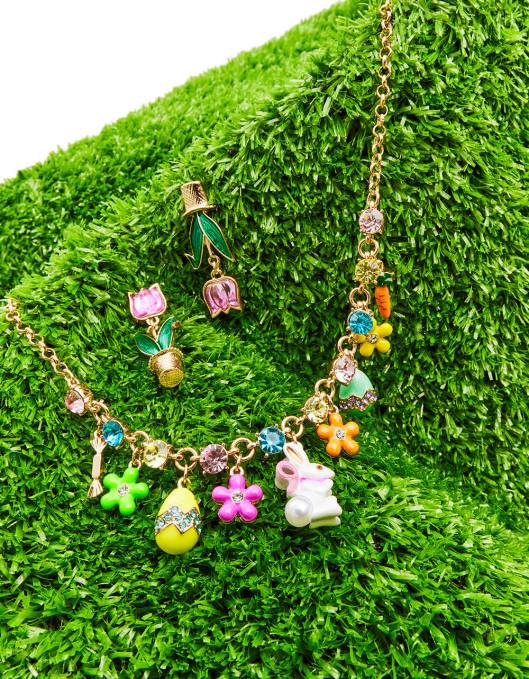 Betsey Johnson kvinner 4B8F365 smykker hunny bunny sjarm frontal kjede multi