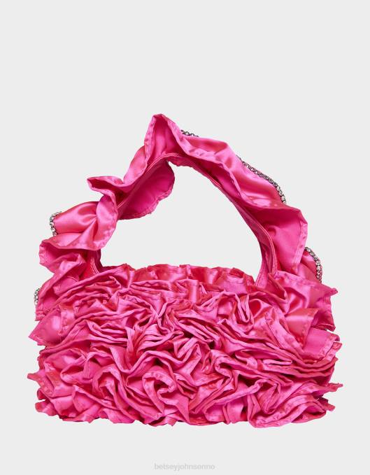 Betsey Johnson kvinner 4B8F201 tilbehør frill av det hele bag rosa