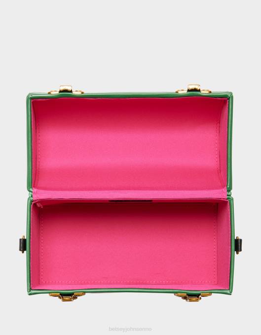 Betsey Johnson kvinner 4B8F204 tilbehør kitsch lekende doktor crossbody grønn