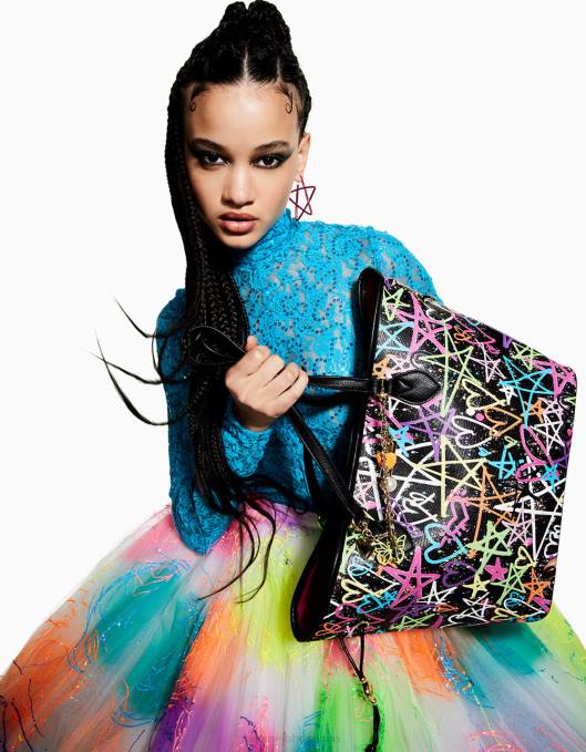 Betsey Johnson kvinner 4B8F207 tilbehør graffiti sweetie 2 tote svart