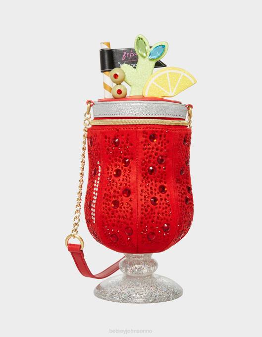 Betsey Johnson kvinner 4B8F212 tilbehør kitsch bloody mary rød