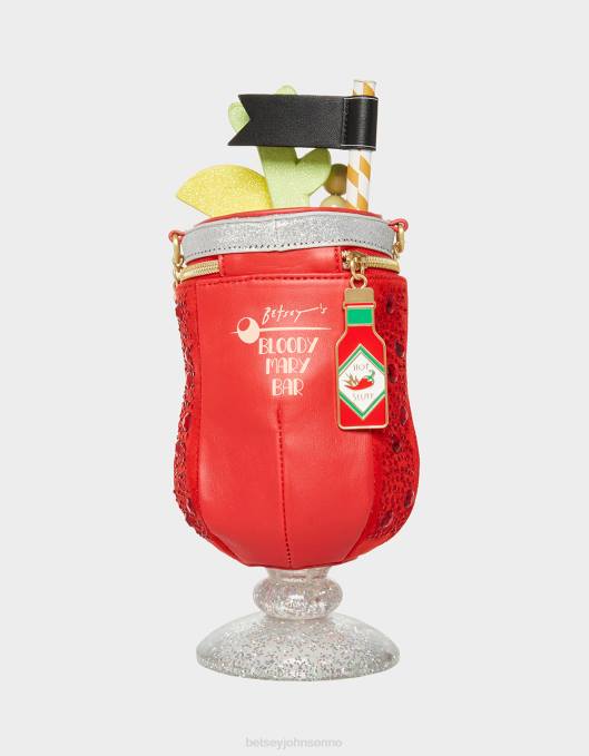 Betsey Johnson kvinner 4B8F212 tilbehør kitsch bloody mary rød