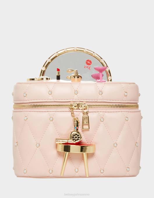 Betsey Johnson kvinner 4B8F217 tilbehør kitsch speil speil forfengelighet crossbody rødme