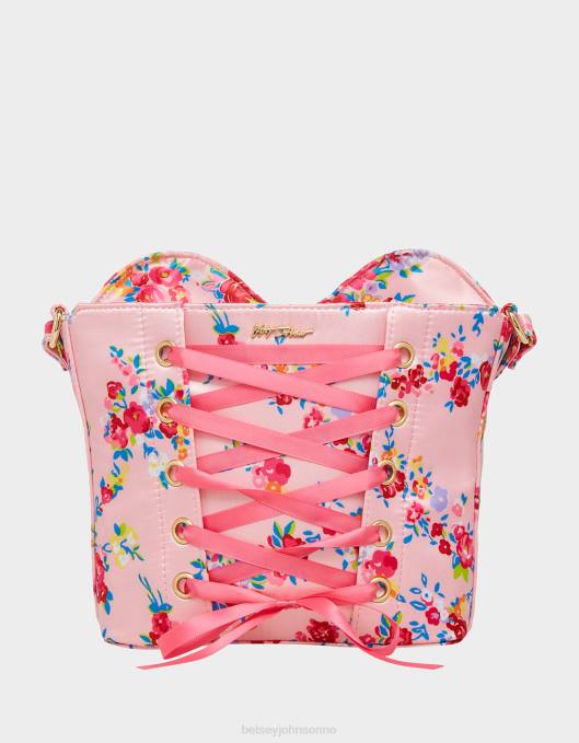 Betsey Johnson kvinner 4B8F220 tilbehør kitsch av korsett elsker crossbody floral