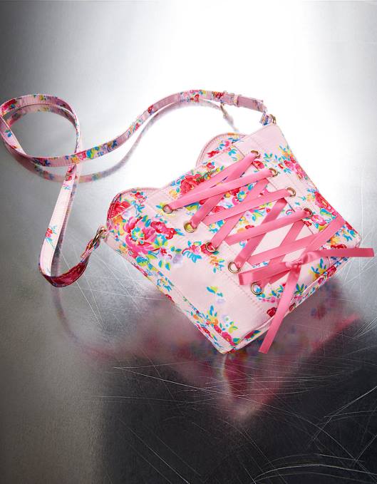 Betsey Johnson kvinner 4B8F220 tilbehør kitsch av korsett elsker crossbody floral