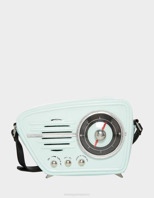 Betsey Johnson kvinner 4B8F222 tilbehør kitsch radioaktiv crossbody mint grønn