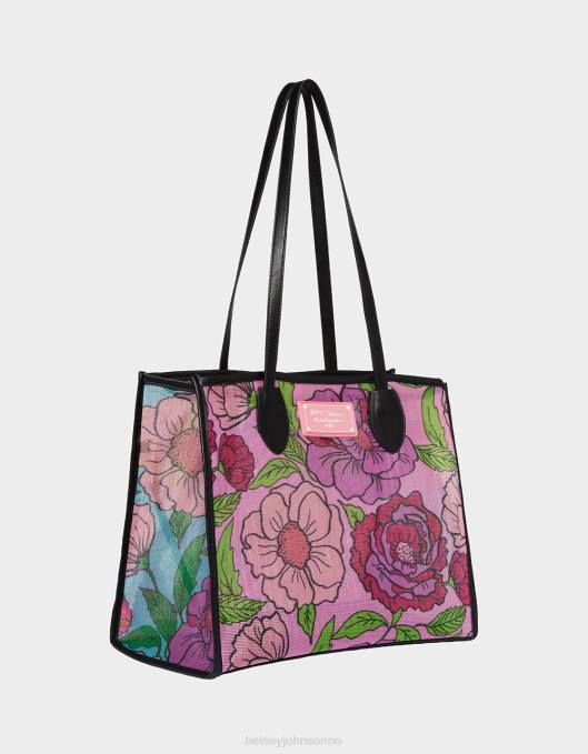 Betsey Johnson kvinner 4B8F232 tilbehør meshin rundt tote rosa