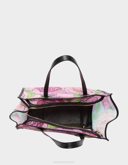 Betsey Johnson kvinner 4B8F232 tilbehør meshin rundt tote rosa