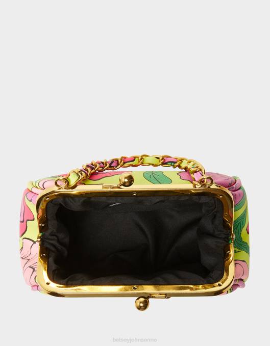 Betsey Johnson kvinner 4B8F236 tilbehør lil\' nugget kiss lock bag floral