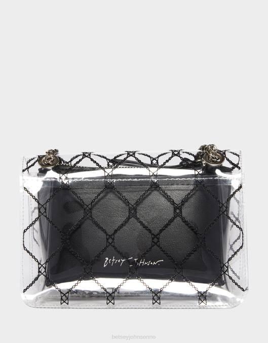 Betsey Johnson kvinner 4B8F243 tilbehør berry pretty cabriolet crossbody klar