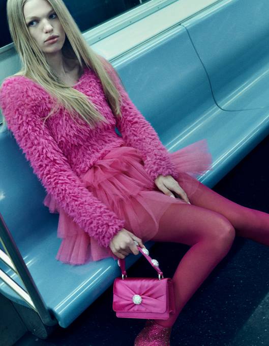 Betsey Johnson kvinner 4B8F247 tilbehør x markerer den øverste håndtaksposen rosa
