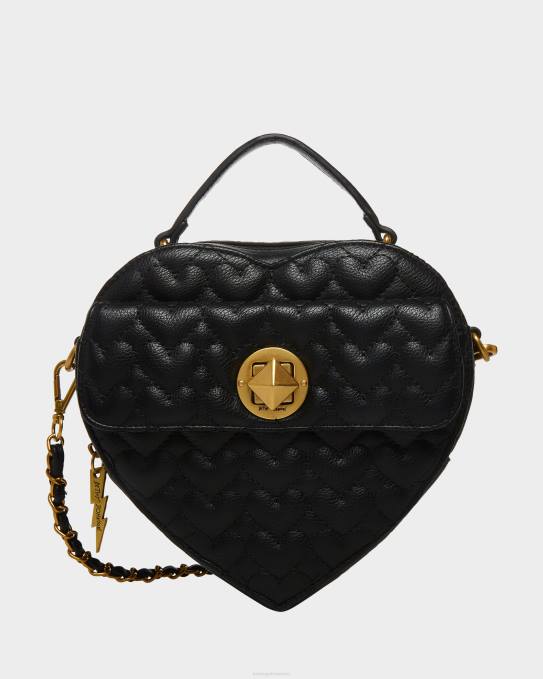 Betsey Johnson kvinner 4B8F257 tilbehør oh mitt hjerte crossbody svart