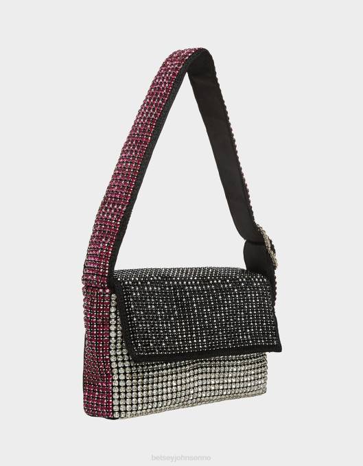 Betsey Johnson kvinner 4B8F259 tilbehør flytende bling skulderveske multi