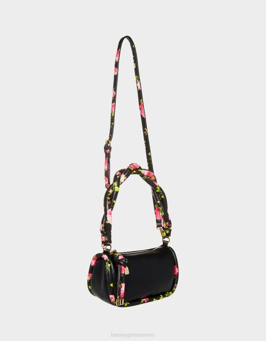 Betsey Johnson kvinner 4B8F260 tilbehør ikke få det vridd skulderveske svart