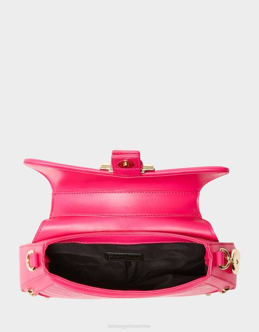 Betsey Johnson kvinner 4B8F261 tilbehør easy there tiger crossbody bag rosa