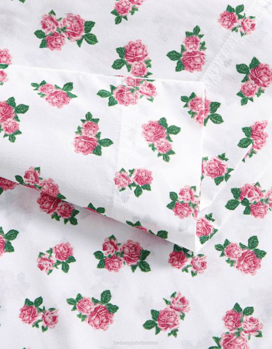 Betsey Johnson unisex 4B8F405 tilbehør bittesmå rosa roser konge ark sett multi