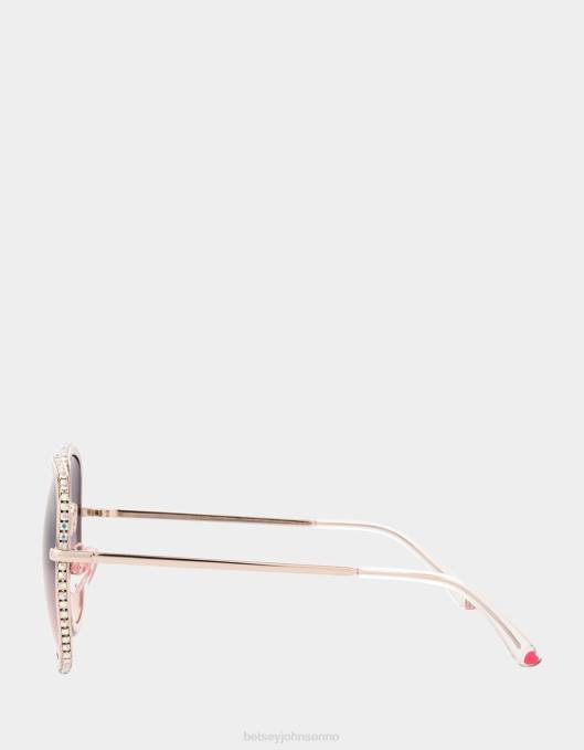 Betsey Johnson kvinner 4B8F379 tilbehør alt tilbehøret solbriller gull