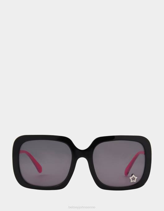 Betsey Johnson kvinner 4B8F385 tilbehør i detaljene solbriller svart multi