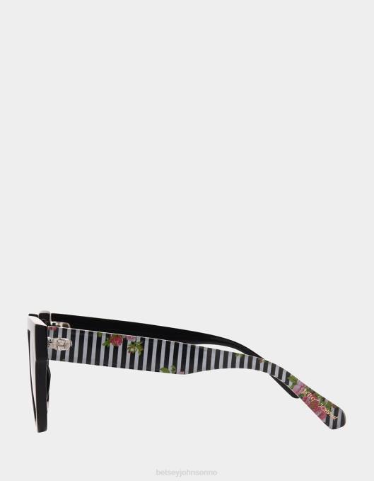 Betsey Johnson kvinner 4B8F393 tilbehør bevis positive solbriller svart