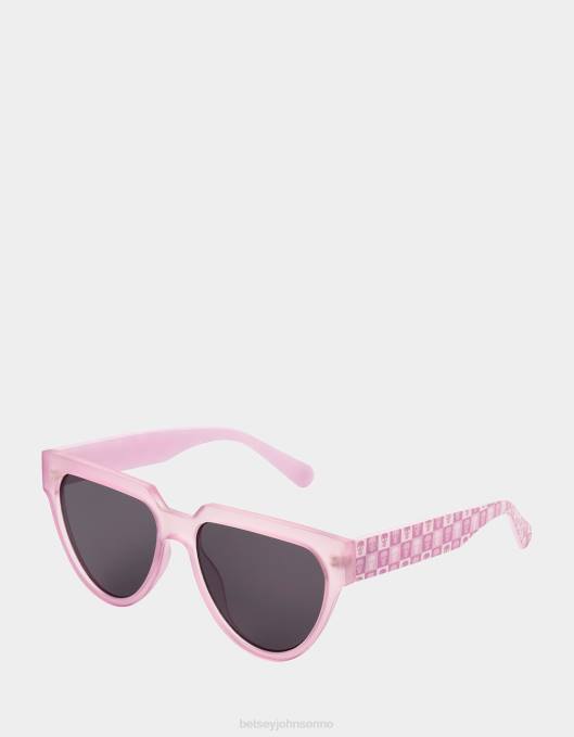 Betsey Johnson kvinner 4B8F395 tilbehør bevis positive solbriller rosa