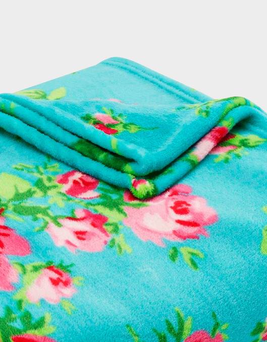 Betsey Johnson kvinner 4B8F397 tilbehør bukett dag aqua kaste teppe multi